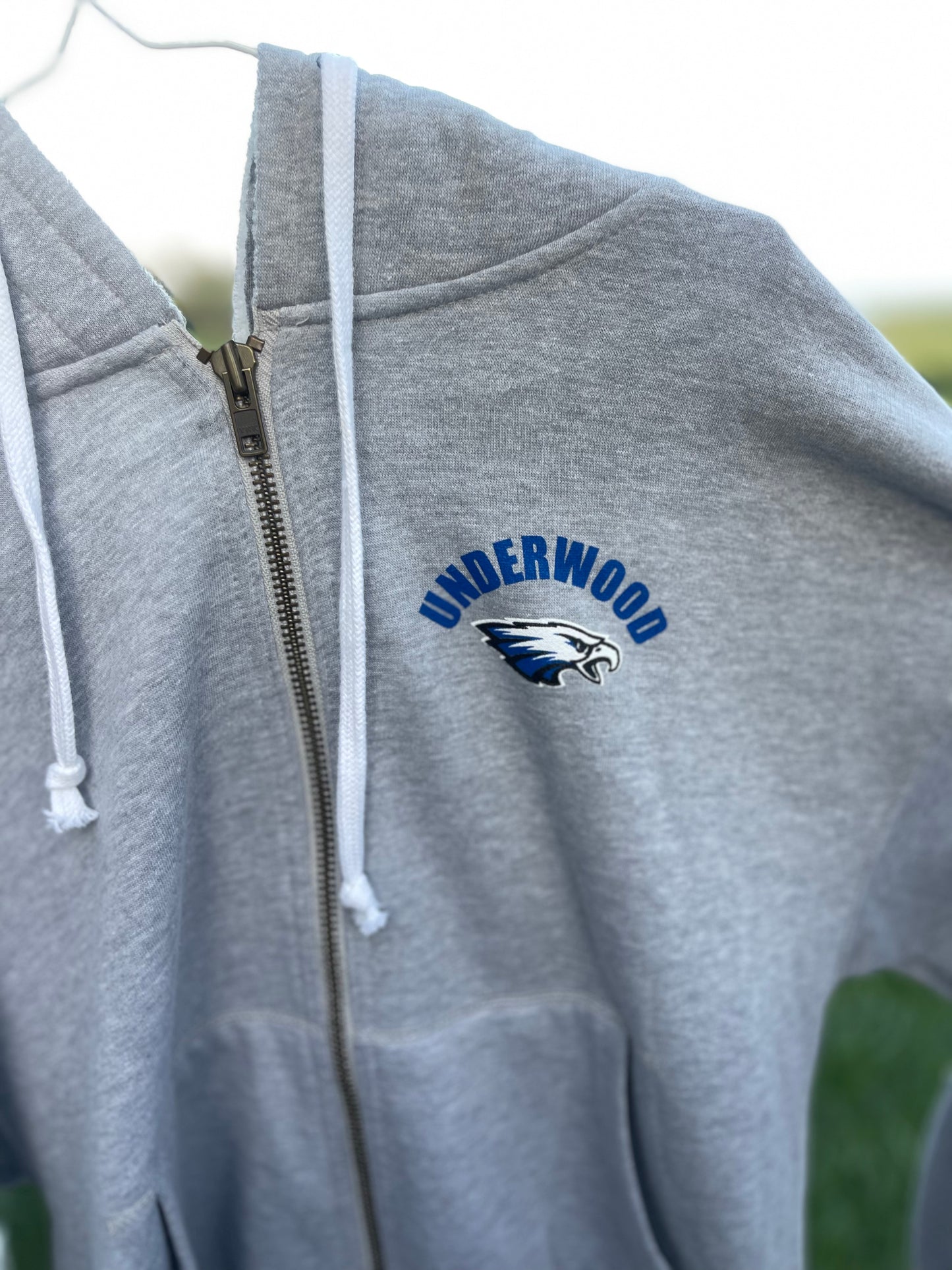 Underwood Athletic Heather Boxy Full Zip Hoodie