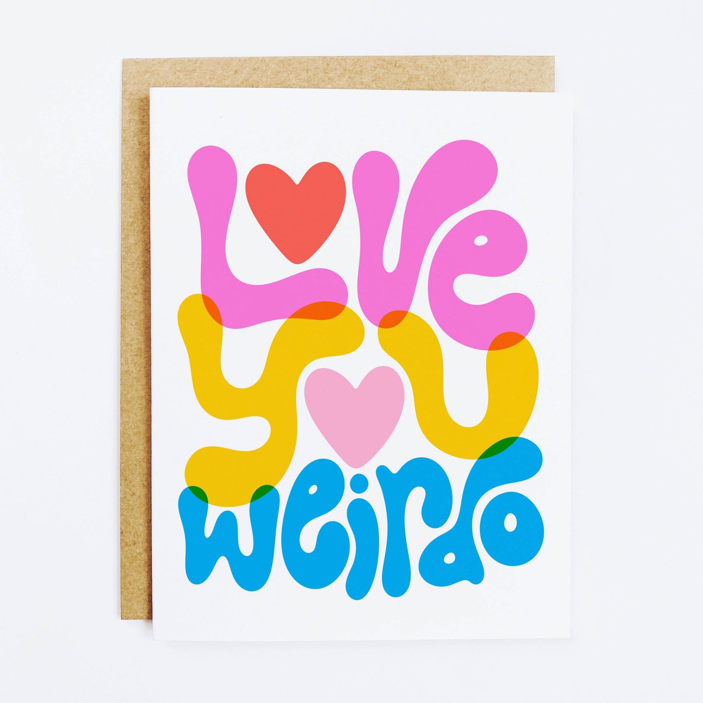 Love You Weirdo Card