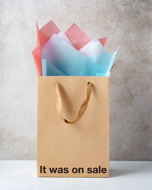 "It was on sale" Gift Bag