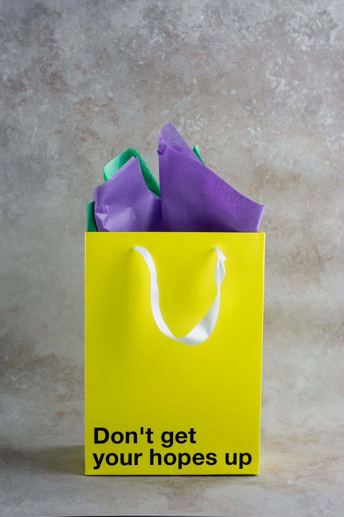 "Don't Get Your Hopes Up" Gift Bag