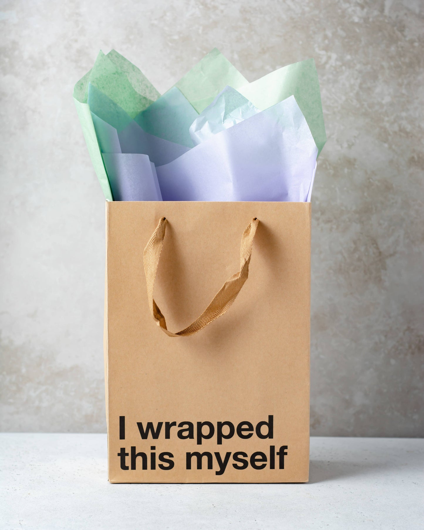 "Wrapped this myself" Gift Bag